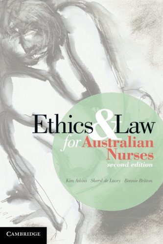 Book Cover Ethics and Law for Australian Nurses