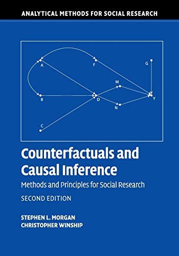 Book Cover Counterfactuals and Causal Inference: Methods and Principles for Social Research (Analytical Methods for Social Research)