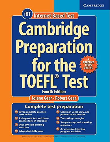 Book Cover Cambridge Preparation for the TOEFL Test Book with Online Practice Tests