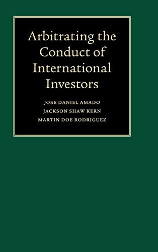 Book Cover Arbitrating the Conduct of International Investors