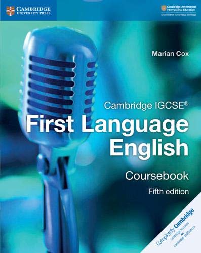 Book Cover Cambridge IGCSE® First Language English Coursebook (Cambridge International IGCSE)