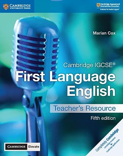 Book Cover Cambridge IGCSE® First Language English Teacher's Resource with Digital Access 5Ed (Cambridge International IGCSE)