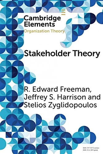 Book Cover Stakeholder Theory: Concepts and Strategies (Elements in Organization Theory)