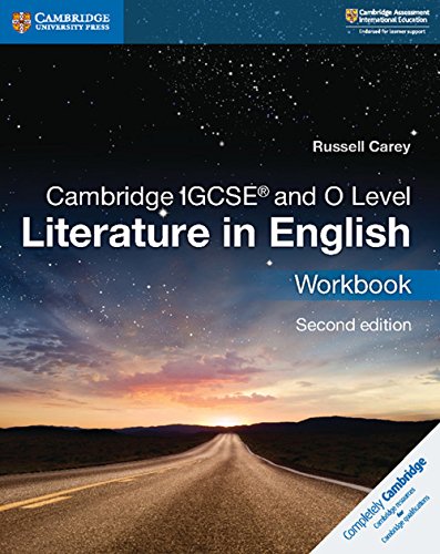 Book Cover Cambridge IGCSEÂ® and O Level Literature in English Workbook (Cambridge International IGCSE)