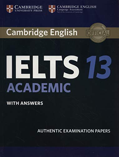 Book Cover Cambridge IELTS 13 Academic Student's Book with Answers: Authentic Examination Papers (IELTS Practice Tests)