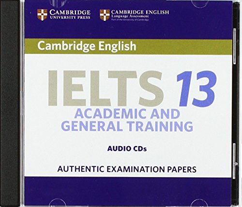 Book Cover Cambridge IELTS 13 Audio CDs (2): Authentic Examination Papers (IELTS Practice Tests)