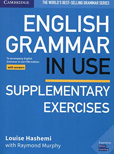 Book Cover English Grammar in Use Supplementary Exercises Book with Answers: To Accompany English Grammar in Use Fifth Edition