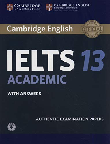 Book Cover Cambridge IELTS 13 Academic Student's Book with Answers with Audio: Authentic Examination Papers (IELTS Practice Tests)