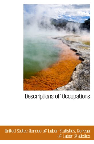 Descriptions of Occupations