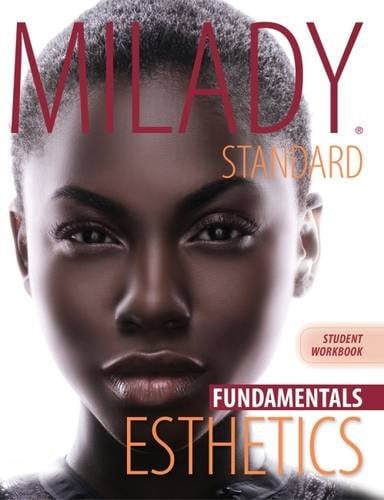 Book Cover Workbook for Milady Standard Esthetics: Fundamentals