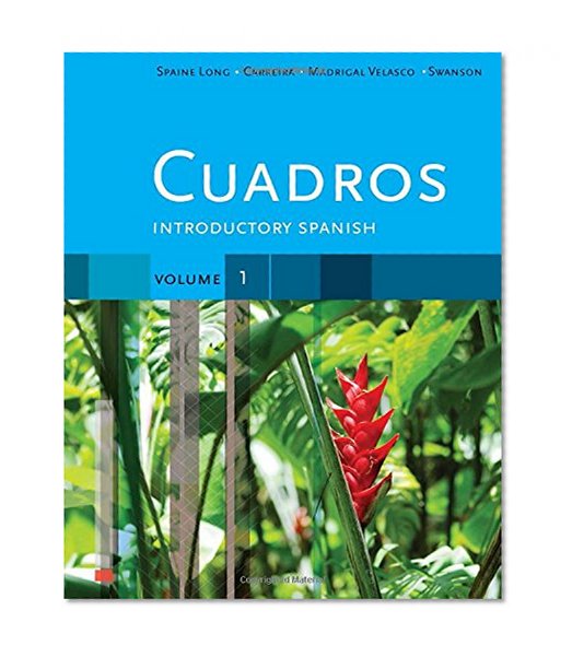 Book Cover Cuadros Student Text, Volume 1 of 4: Introductory Spanish (World Languages)