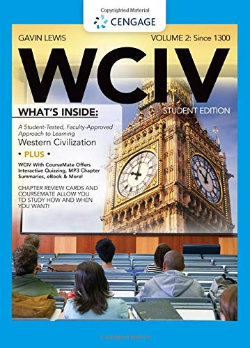 Book Cover WCIV, Volume II (with Review Cards and History CourseMate with eBook, Wadsworth Western Civilization Resource Center 2-Semester Printed Access Card)
