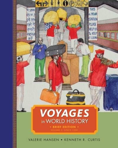 Book Cover Voyages in World History, Volume II, Brief
