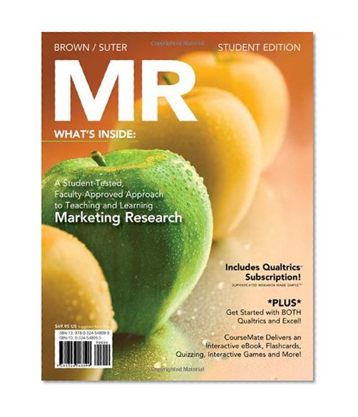 Book Cover MR (with Marketing CourseMate with eBook Printed Access Card)