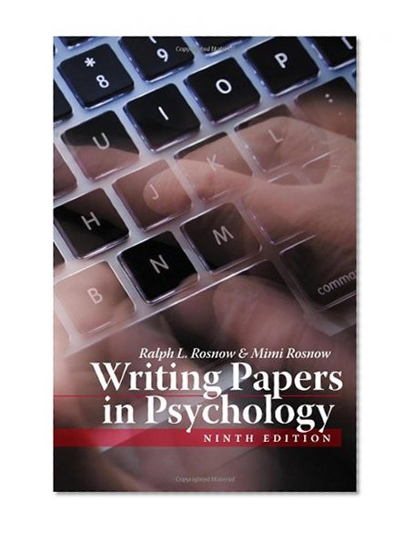 Book Cover Writing Papers in Psychology