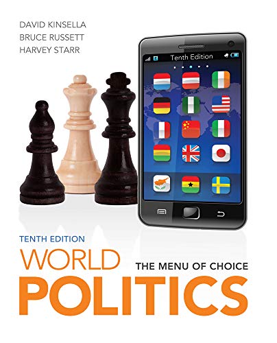 Book Cover World Politics: The Menu for Choice