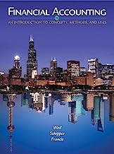Book Cover Financial Accounting: An Introduction to Concepts, Methods and Uses