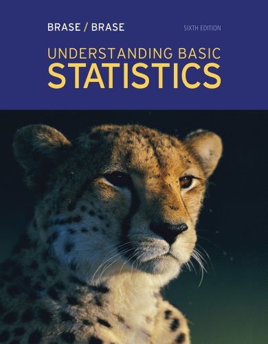 Book Cover Understanding Basic Statistics, 6th Edition