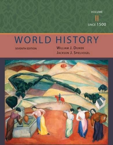 Book Cover World History, Volume II: Since 1500