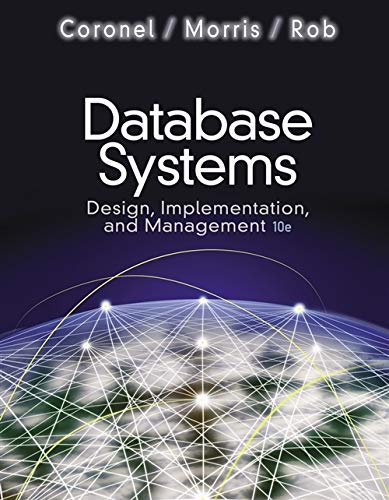 Book Cover Database Systems: Design, Implementation, and Management (with Premium WebSite Printed Access Card and Essential Textbook Resources Printed Access Card)