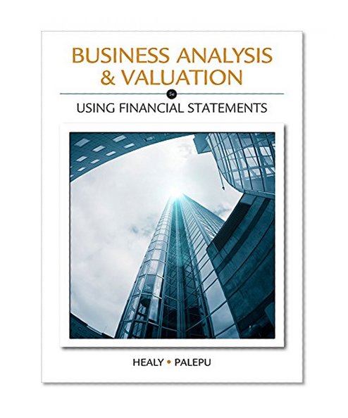 Book Cover Business Analysis Valuation: Using Financial Statements (No Cases)