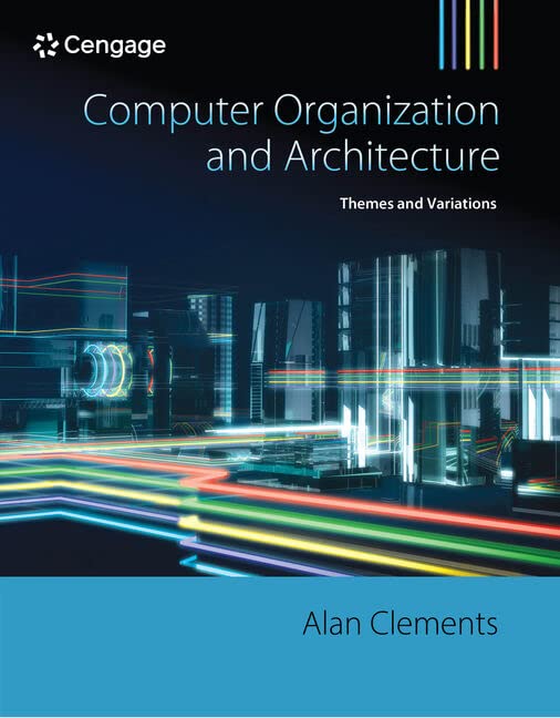 Book Cover Computer Organization & Architecture: Themes and Variations