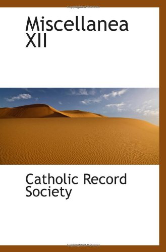 Miscellanea XII