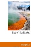 List of Residents.