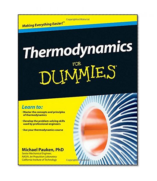 Book Cover Thermodynamics For Dummies