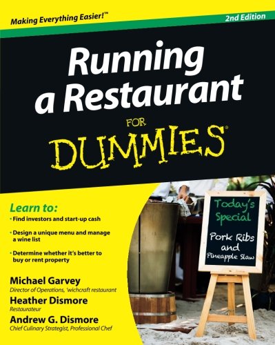 Book Cover Running a Restaurant For Dummies
