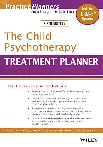 Book Cover The Child Psychotherapy Treatment Planner: Includes DSM-5 Updates