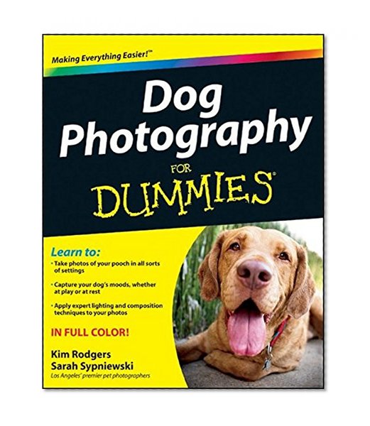 Book Cover Dog Photography For Dummies