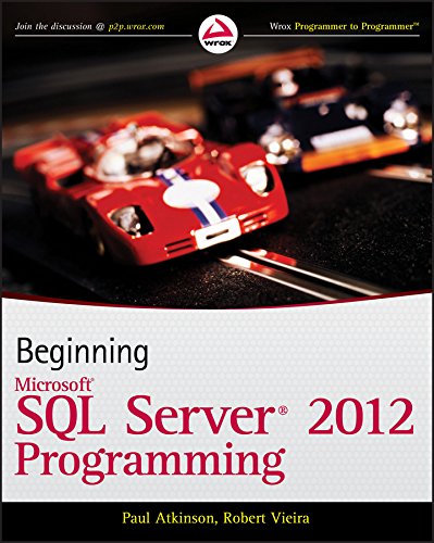 Book Cover Beginning Microsoft SQL Server 2012 Programming