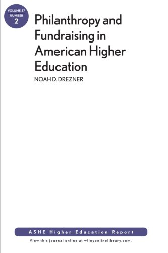 Book Cover Philanthropy and Fundraising in American Higher Education, Volume 37, Number 2