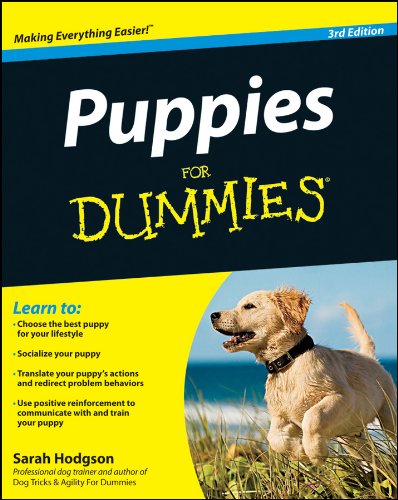 Book Cover Puppies For Dummies