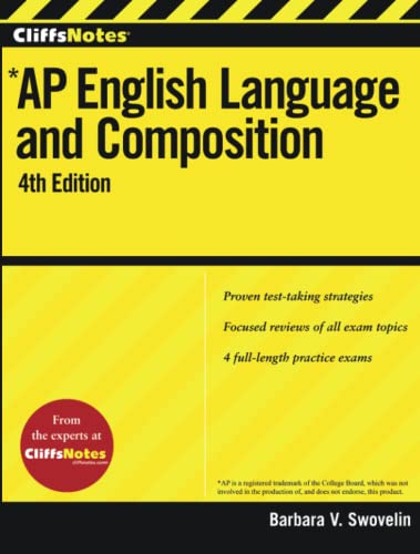 Book Cover CliffsNotes Ap English Language and Composition, 4th Edition