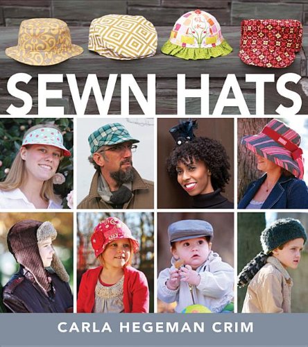 Book Cover Sewn Hats
