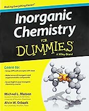 Book Cover Inorganic Chemistry For Dummies