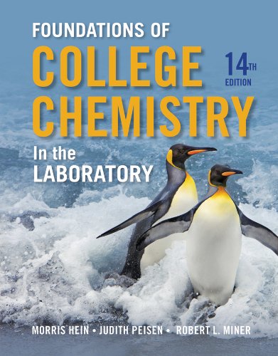 Book Cover Foundations of College Chemistry in the Laboratory