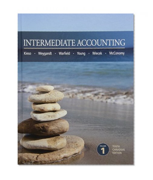 Book Cover Intermediate Accounting 10th Canadian Edition Volume 1