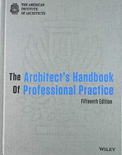 Book Cover The Architect's Handbook of Professional Practice