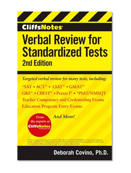Book Cover CliffsNotes Verbal Review for Standardized Tests, 2nd Edition