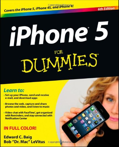 Book Cover iPhone 5 For Dummies