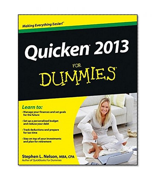 Quicken 2013 For Dummies