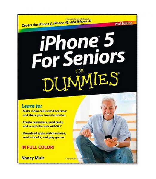 Book Cover iPhone 5 For Seniors For Dummies