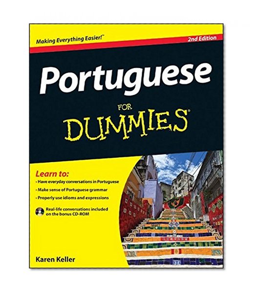 Book Cover Portuguese For Dummies