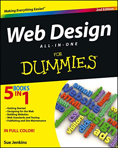 Book Cover Web Design All-in-One For Dummies