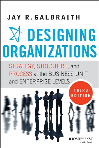Book Cover Designing Organizations: Strategy, Structure, and Process at the Business Unit and Enterprise Levels
