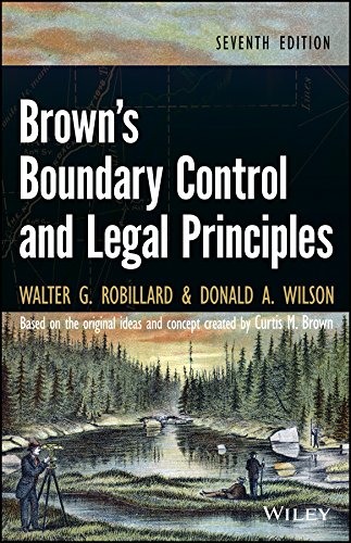 Book Cover Brown's Boundary Control and Legal Principles
