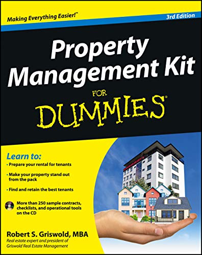 Book Cover Property Management Kit For Dummies